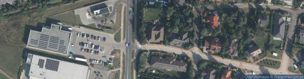 Zdjęcie satelitarne Glebowa ul.