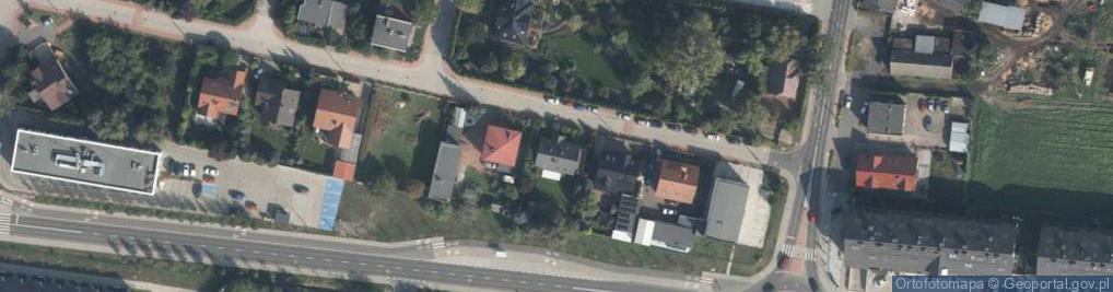 Zdjęcie satelitarne Glebowa ul.