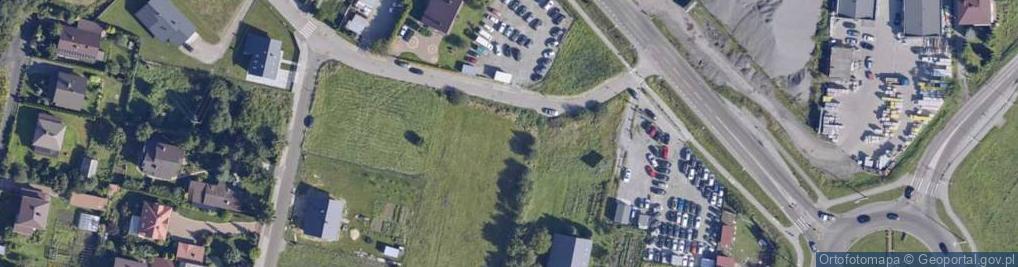 Zdjęcie satelitarne Głogowa ul.