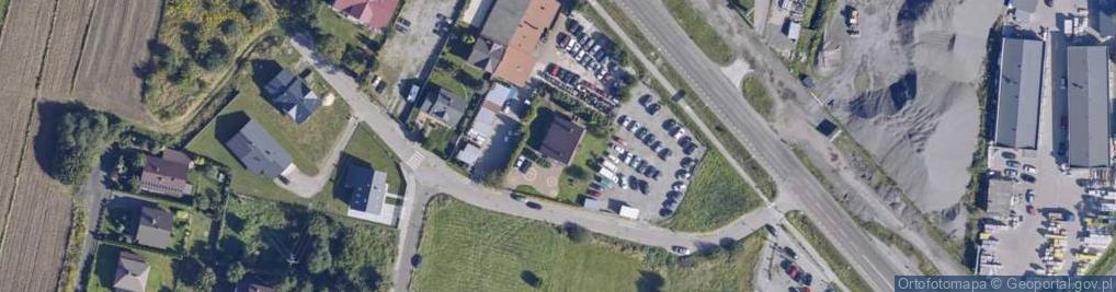 Zdjęcie satelitarne Głogowa ul.
