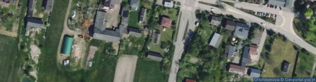 Zdjęcie satelitarne Główna ul.