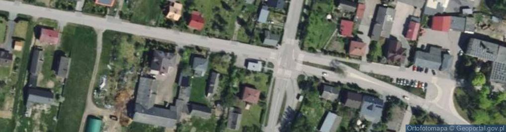 Zdjęcie satelitarne Główna ul.