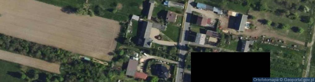 Zdjęcie satelitarne Główna ul.