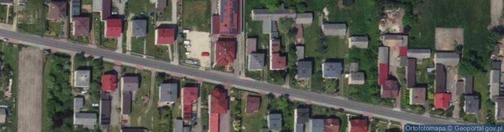 Zdjęcie satelitarne Główna ul.