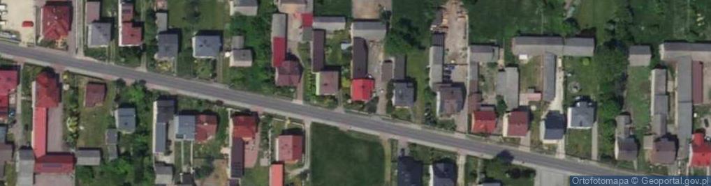 Zdjęcie satelitarne Główna ul.