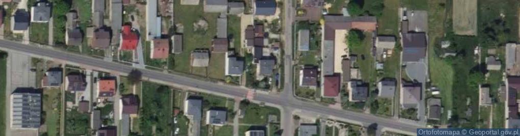 Zdjęcie satelitarne Główna ul.
