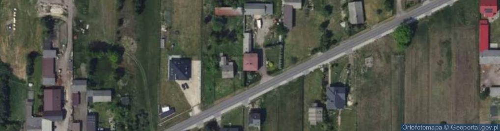 Zdjęcie satelitarne Główna ul.