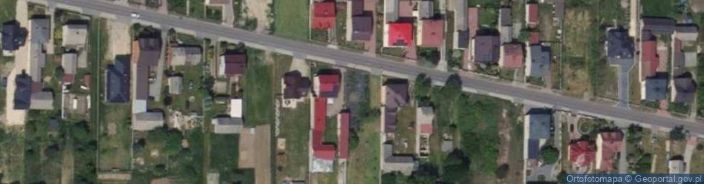 Zdjęcie satelitarne Główna ul.