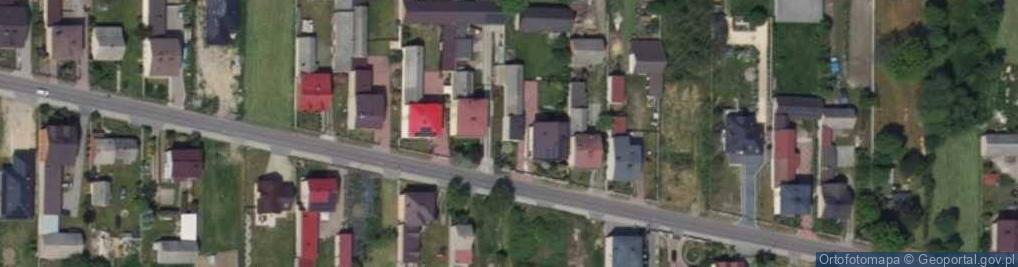 Zdjęcie satelitarne Główna ul.