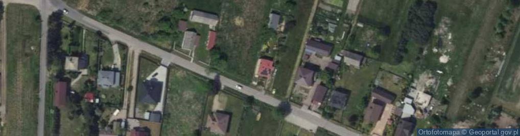 Zdjęcie satelitarne Główna ul.