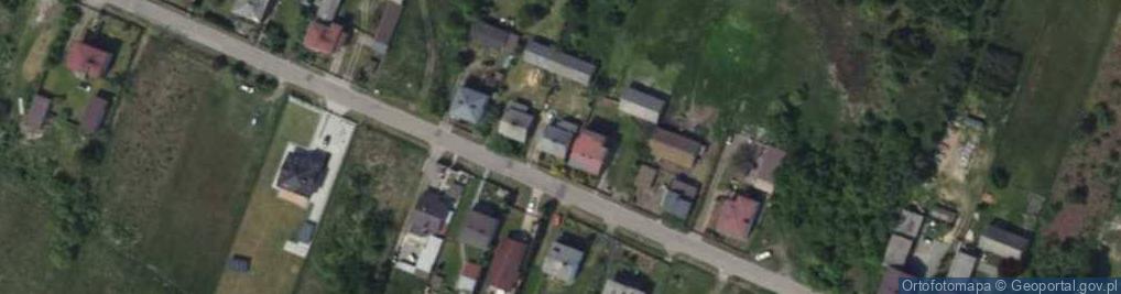 Zdjęcie satelitarne Główna ul.