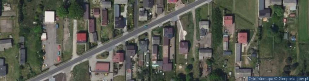 Zdjęcie satelitarne Główna ul.