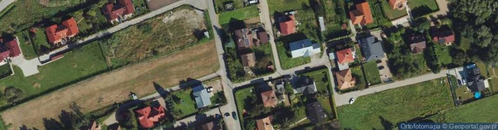 Zdjęcie satelitarne Gliniki ul.