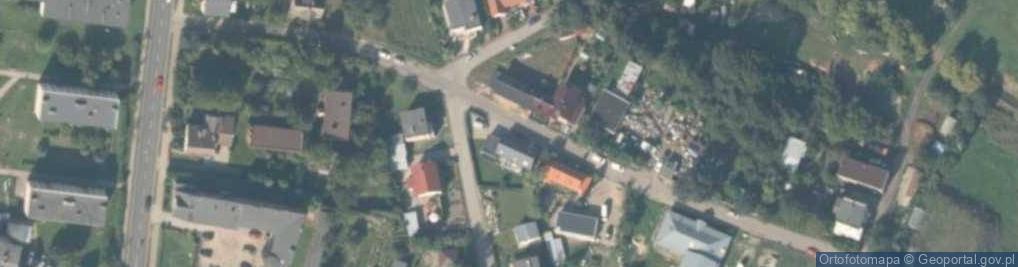 Zdjęcie satelitarne Gliniasta ul.