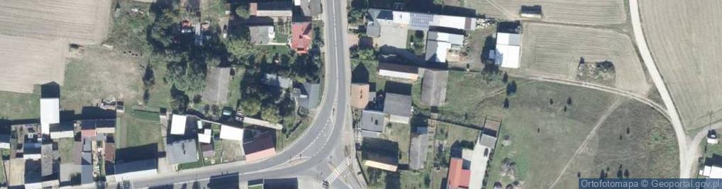 Zdjęcie satelitarne Główna ul.