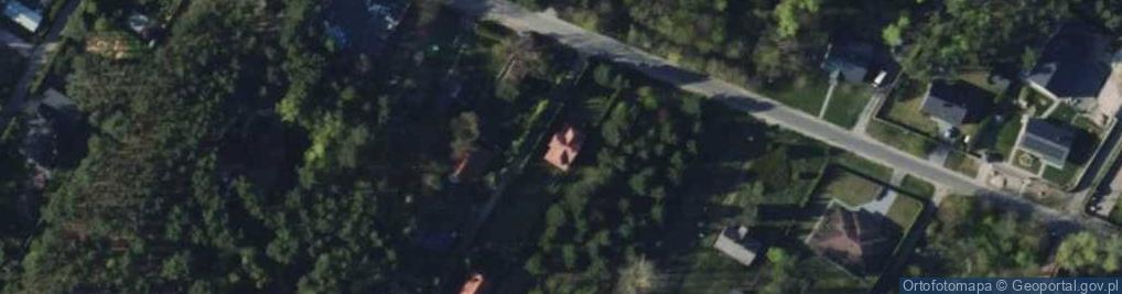 Zdjęcie satelitarne Główna ul.