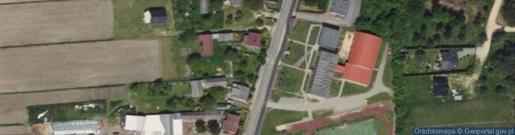 Zdjęcie satelitarne Główna ul.