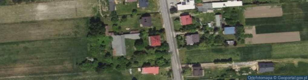 Zdjęcie satelitarne Główna ul.