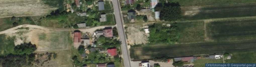 Zdjęcie satelitarne Główna ul.