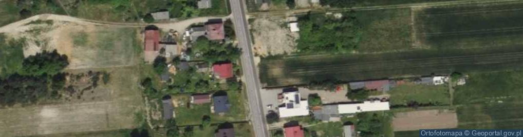 Zdjęcie satelitarne Główna ul.