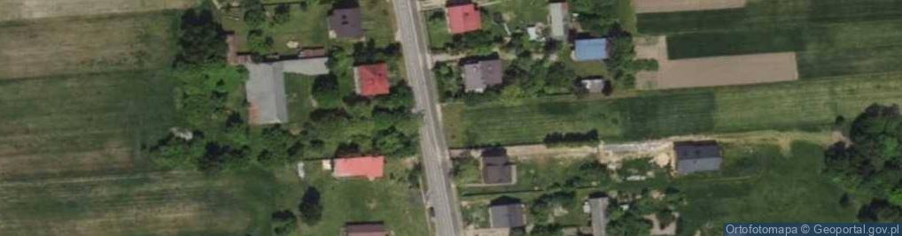 Zdjęcie satelitarne Główna ul.