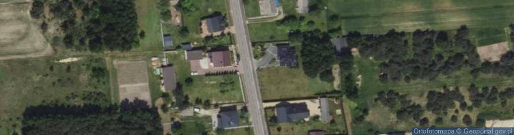 Zdjęcie satelitarne Główna ul.