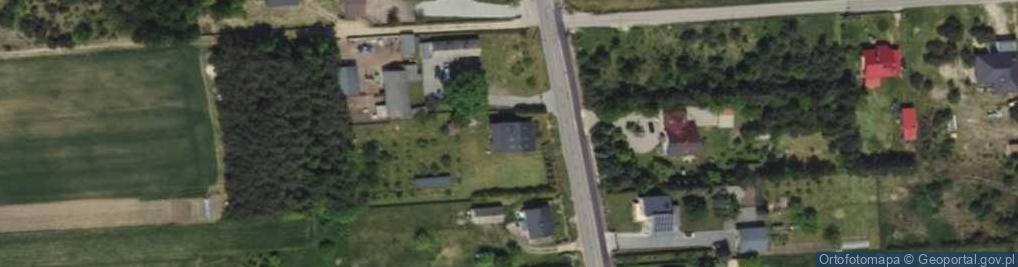 Zdjęcie satelitarne Główna ul.