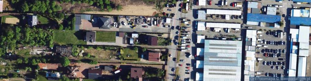 Zdjęcie satelitarne Gminna ul.