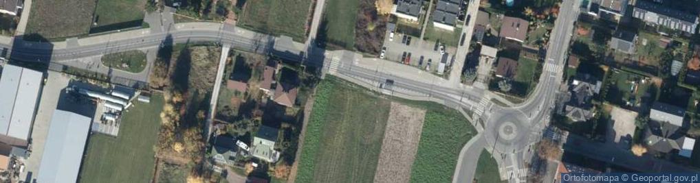 Zdjęcie satelitarne Gminna ul.