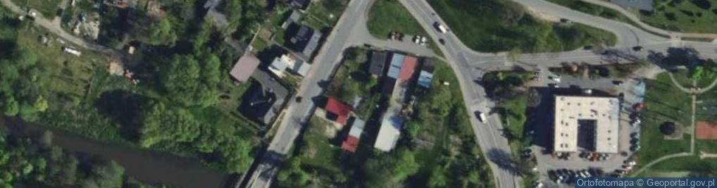 Zdjęcie satelitarne Gminna ul.