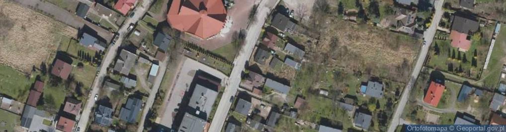 Zdjęcie satelitarne Gminna ul.