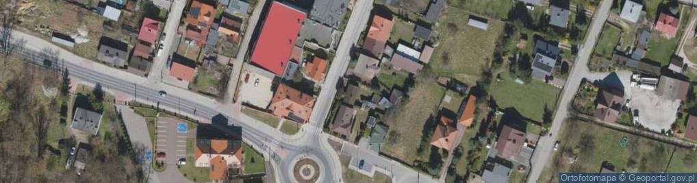Zdjęcie satelitarne Gminna ul.