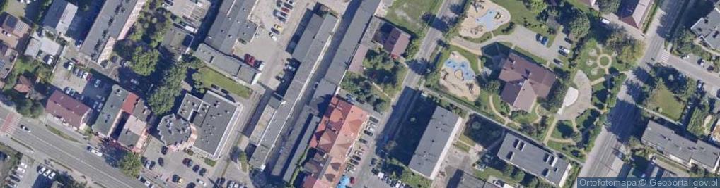 Zdjęcie satelitarne Gminna ul.