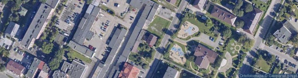Zdjęcie satelitarne Gminna ul.