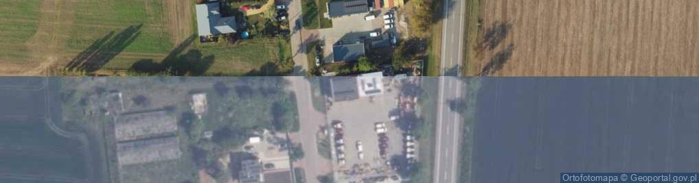 Zdjęcie satelitarne Gniewska ul.