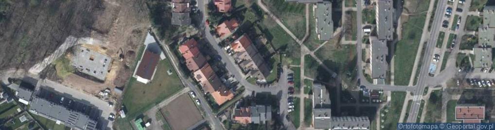 Zdjęcie satelitarne Gnieźnieńska ul.