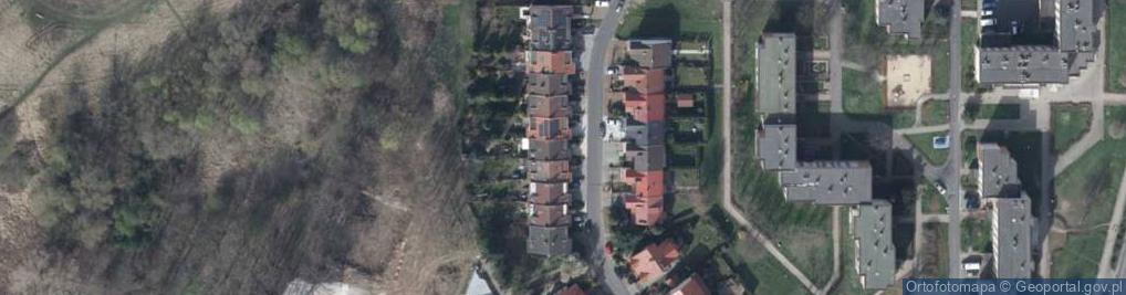 Zdjęcie satelitarne Gnieźnieńska ul.