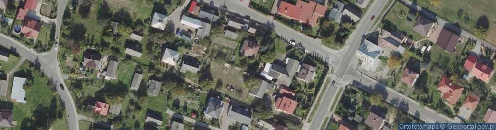 Zdjęcie satelitarne Gniewczyna Łańcucka ul.