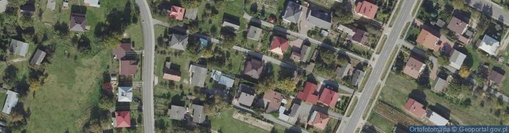 Zdjęcie satelitarne Gniewczyna Łańcucka ul.