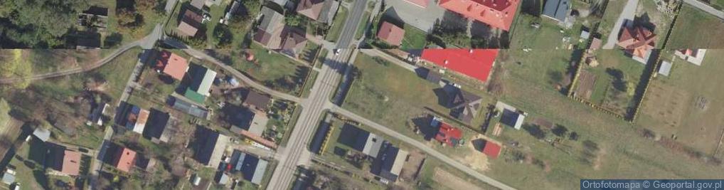 Zdjęcie satelitarne Gniewczyna Łańcucka ul.