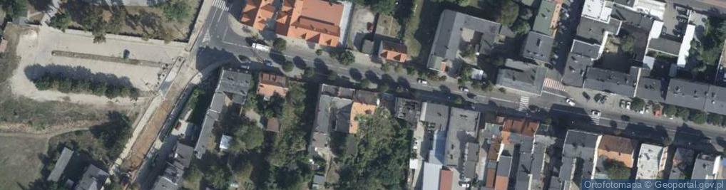 Zdjęcie satelitarne Gnieźnieńska ul.