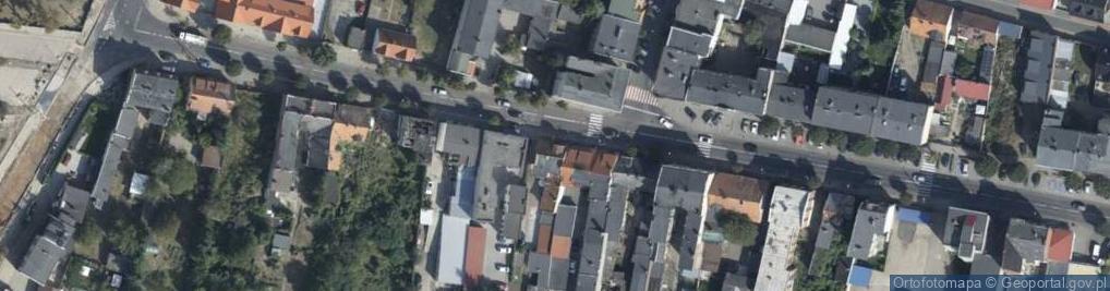 Zdjęcie satelitarne Gnieźnieńska ul.