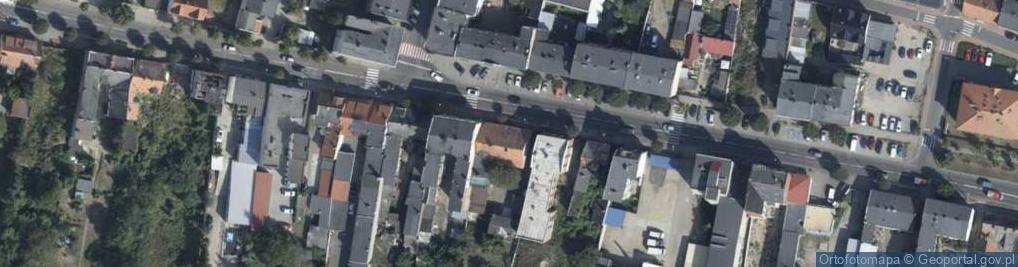 Zdjęcie satelitarne Gnieźnieńska ul.