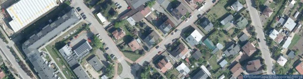 Zdjęcie satelitarne Goryczkowa ul.