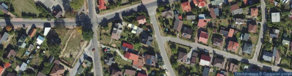 Zdjęcie satelitarne Górna ul.