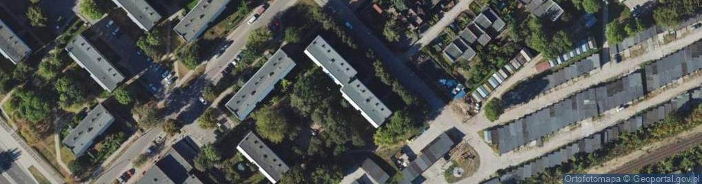 Zdjęcie satelitarne Gołdapska ul.