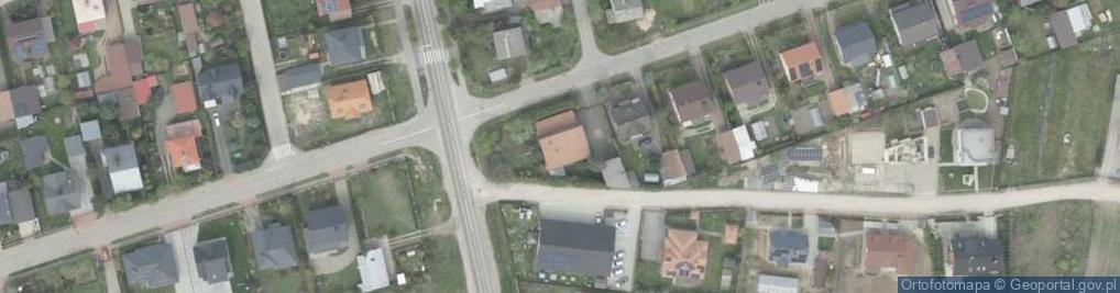 Zdjęcie satelitarne Górna ul.