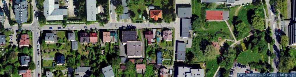 Zdjęcie satelitarne Gorkiego Maksyma ul.