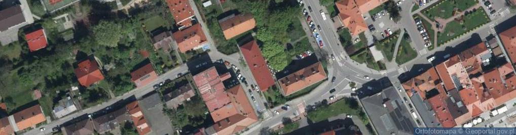 Zdjęcie satelitarne Gołębia ul.
