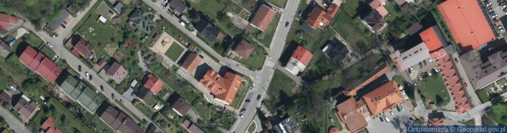 Zdjęcie satelitarne Górników ul.